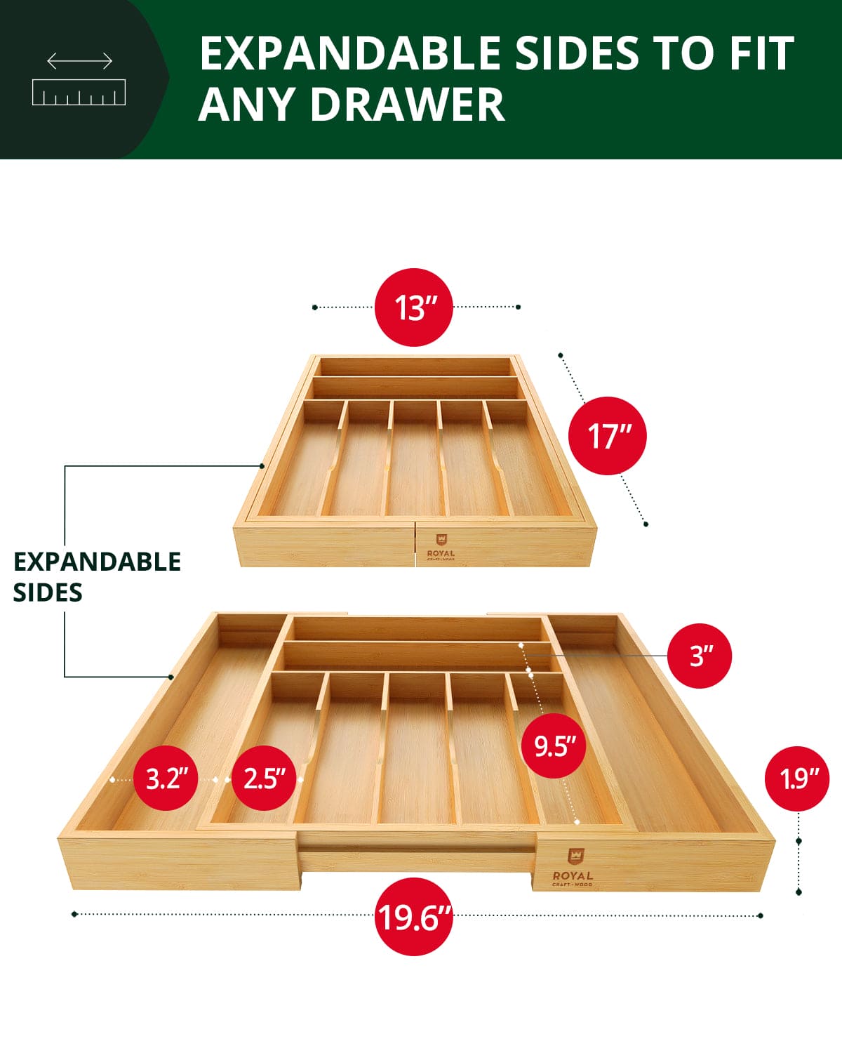 Drawer Organizing system