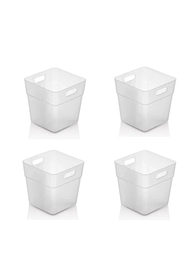 Clear Fridge Organizer Bins for your calm kitchen.