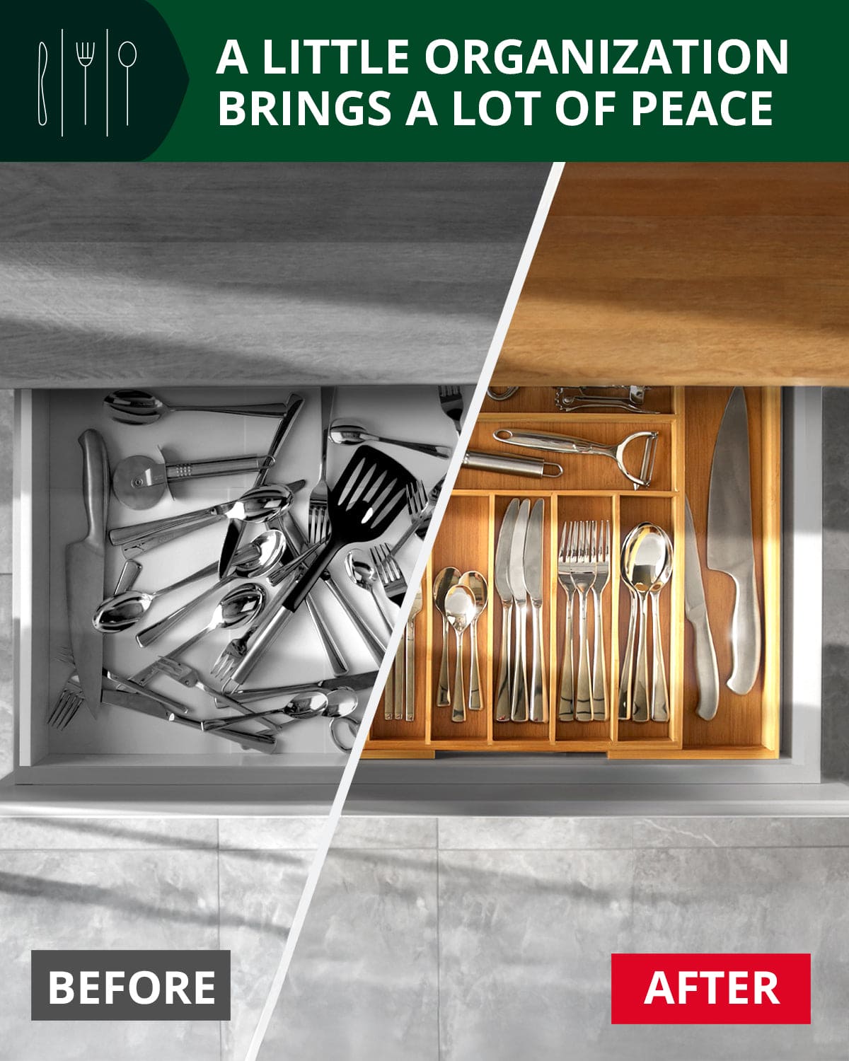 Drawer Organizing system