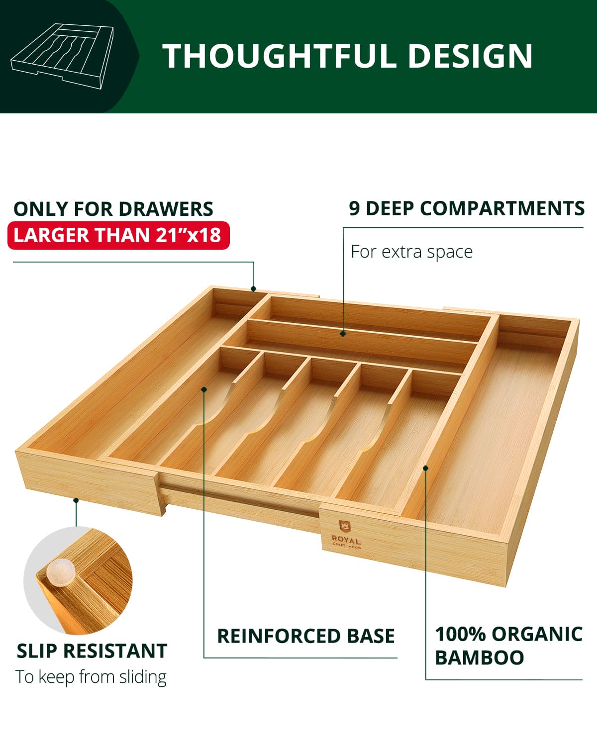 Drawer Organizing system