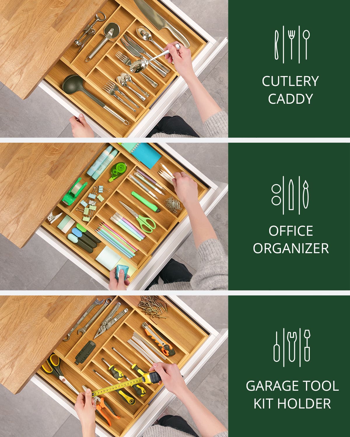 Drawer Organizing system