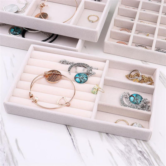 Velvet Jewelry Tray